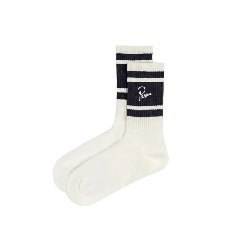 By Parra 2 Tone Crew Socks Blue sold by Roulette