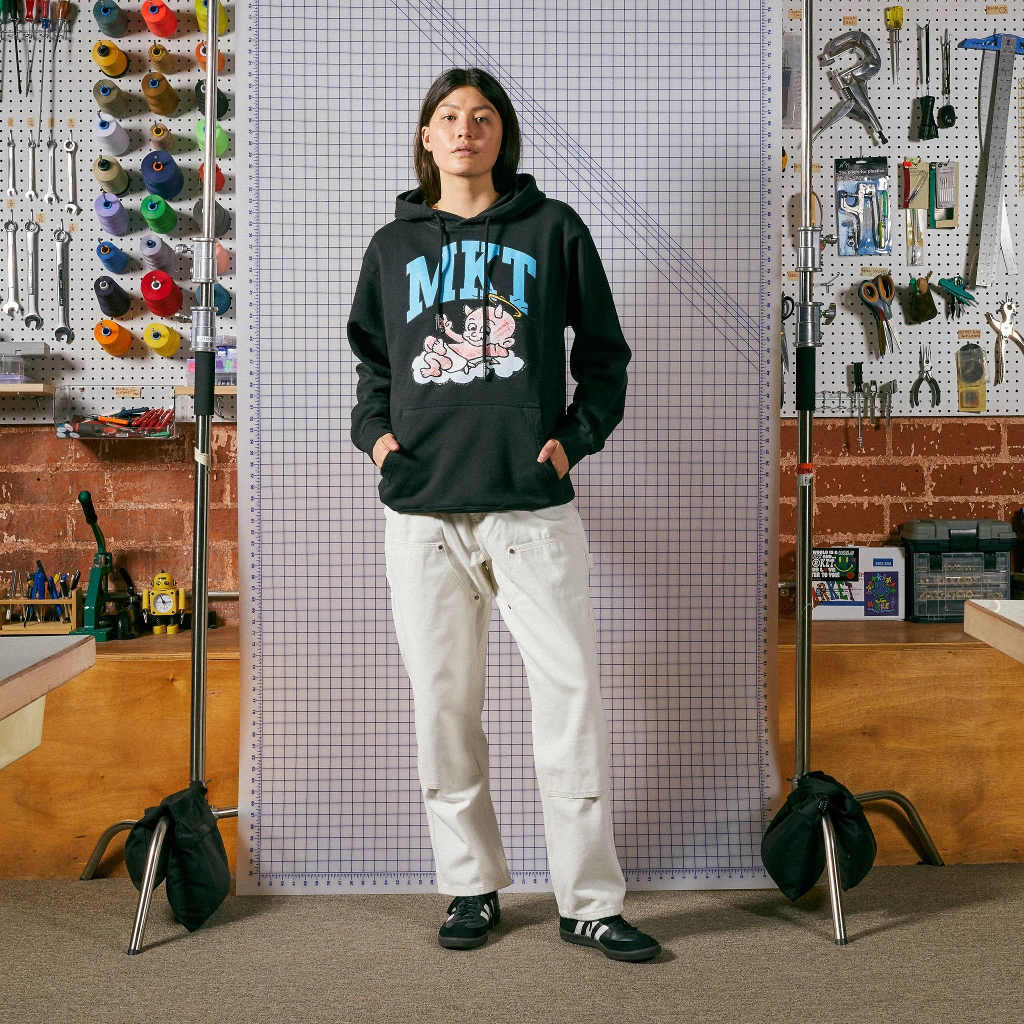 Market Lil Devil Hoodie Black sold by Roulette product image thumbnail 2