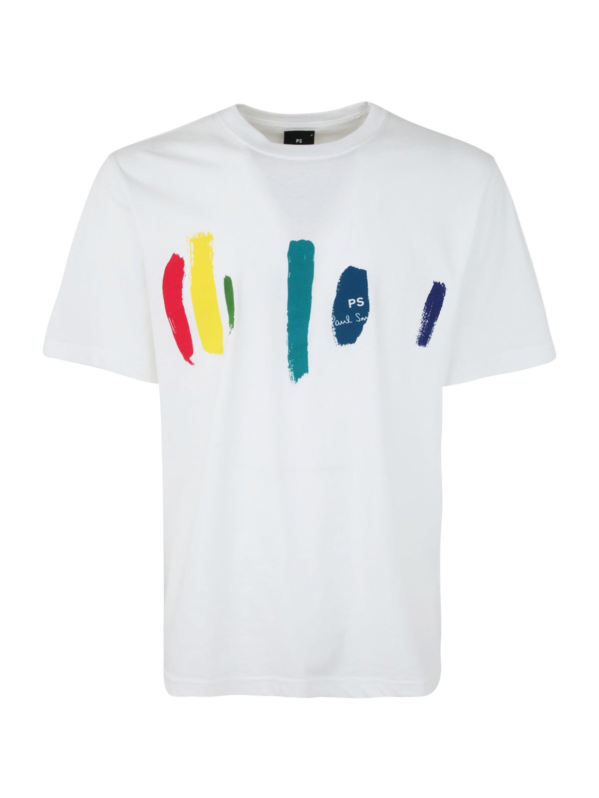 PS Paul Smith Paint Test Tee White sold by Roulette