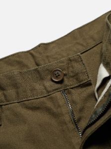 Nudie Jeans Luke Worker Short Green sold by Roulette