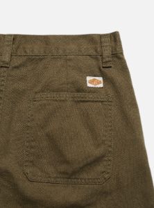 Nudie Jeans Luke Worker Short Green sold by Roulette