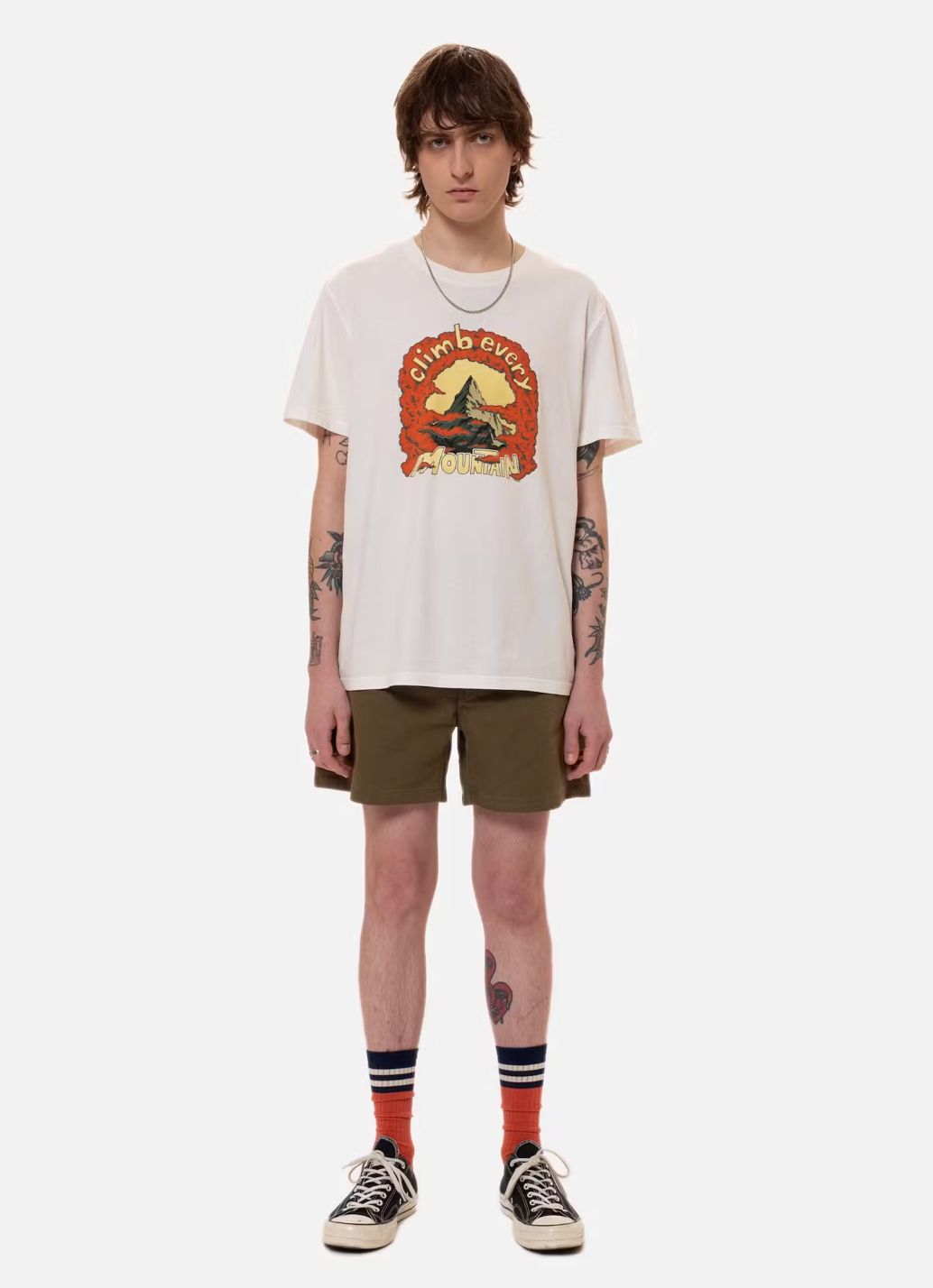 Nudie Jeans Luke Worker Short Green sold by Roulette product image thumbnail 2