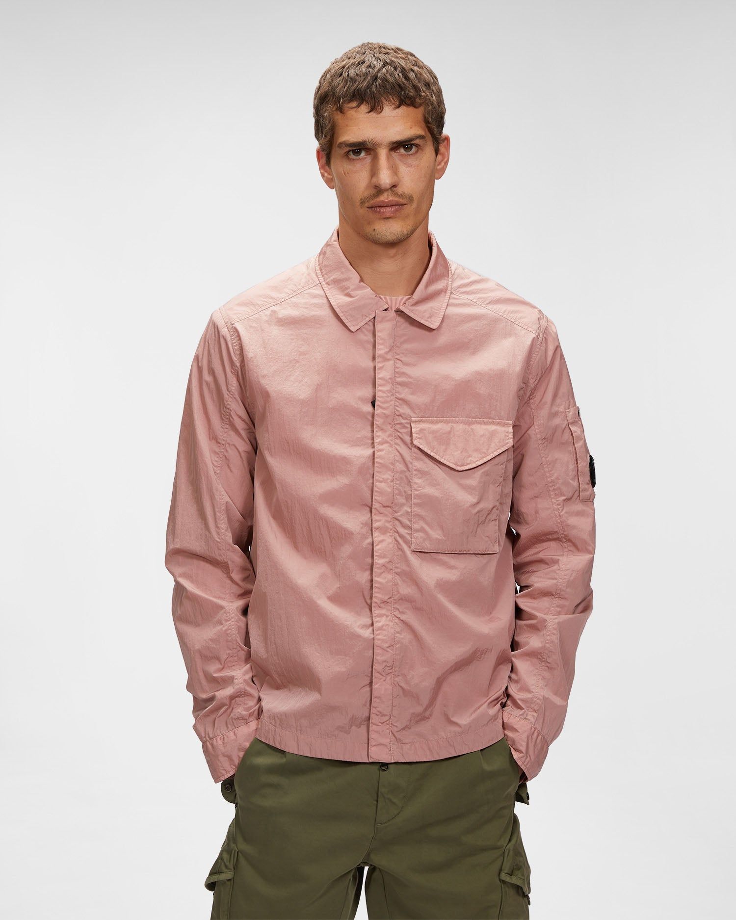 CP Company Chrome-R Overshirt Mauve sold by Roulette product image thumbnail 2
