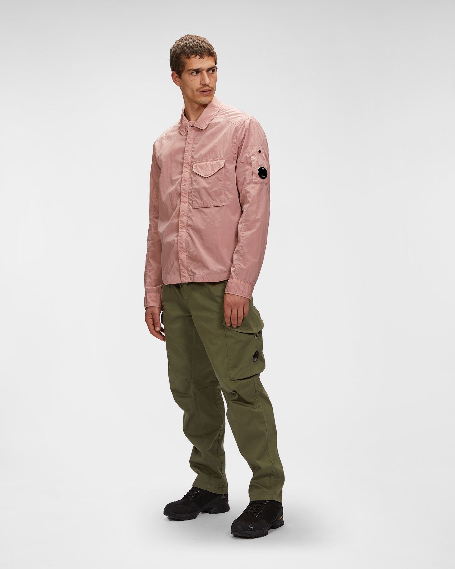 CP Company Chrome-R Overshirt Mauve sold by Roulette product image thumbnail 3