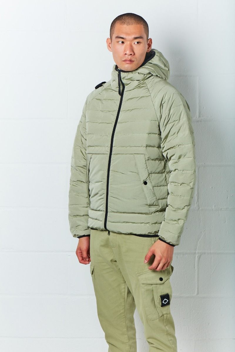 MA.Strum Hooded Down Jacket Olive sold by Roulette product image thumbnail 4