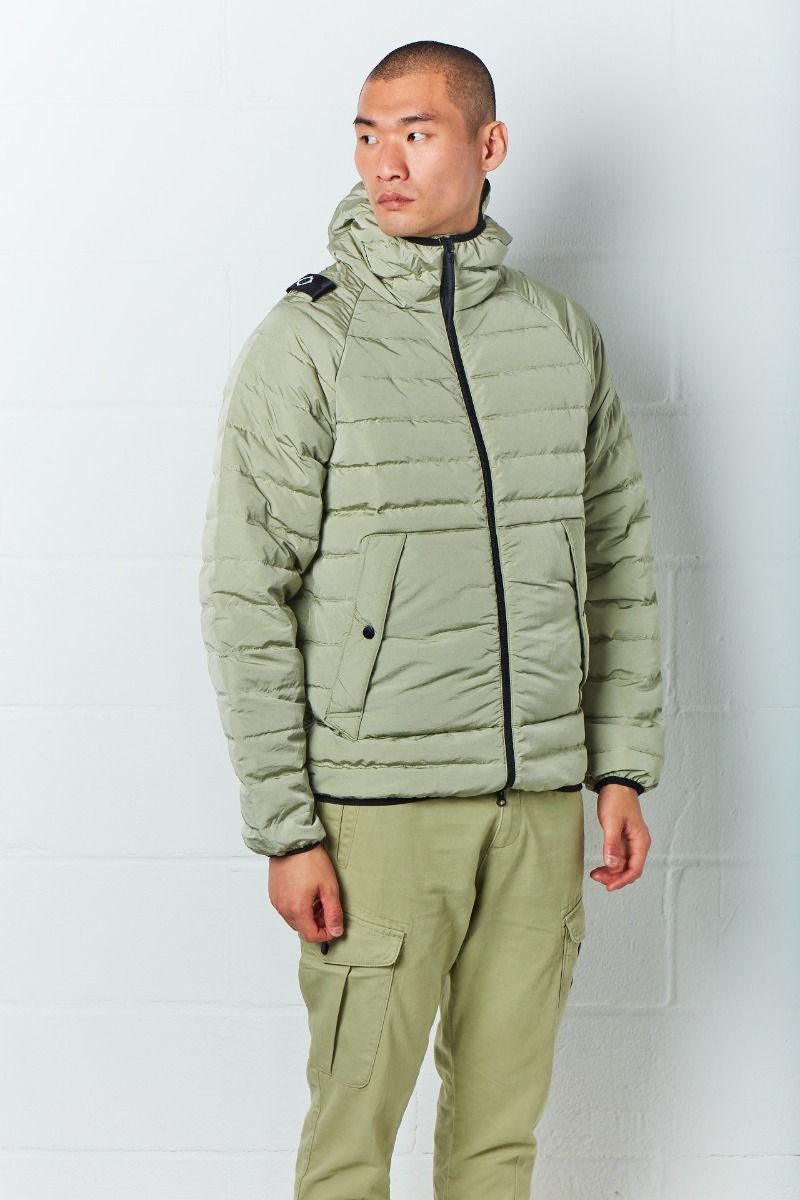 MA.Strum Hooded Down Jacket Olive sold by Roulette product image thumbnail 3