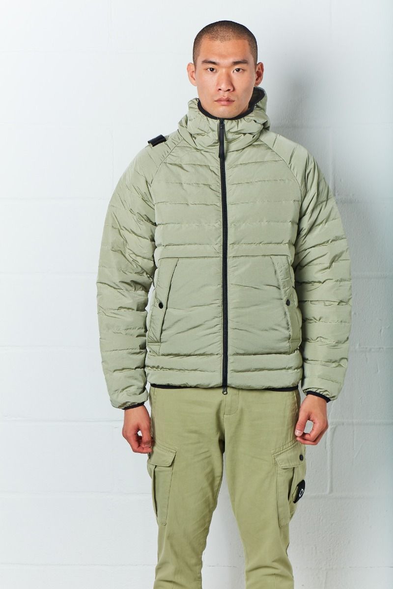 MA.Strum Hooded Down Jacket Olive sold by Roulette product image thumbnail 5