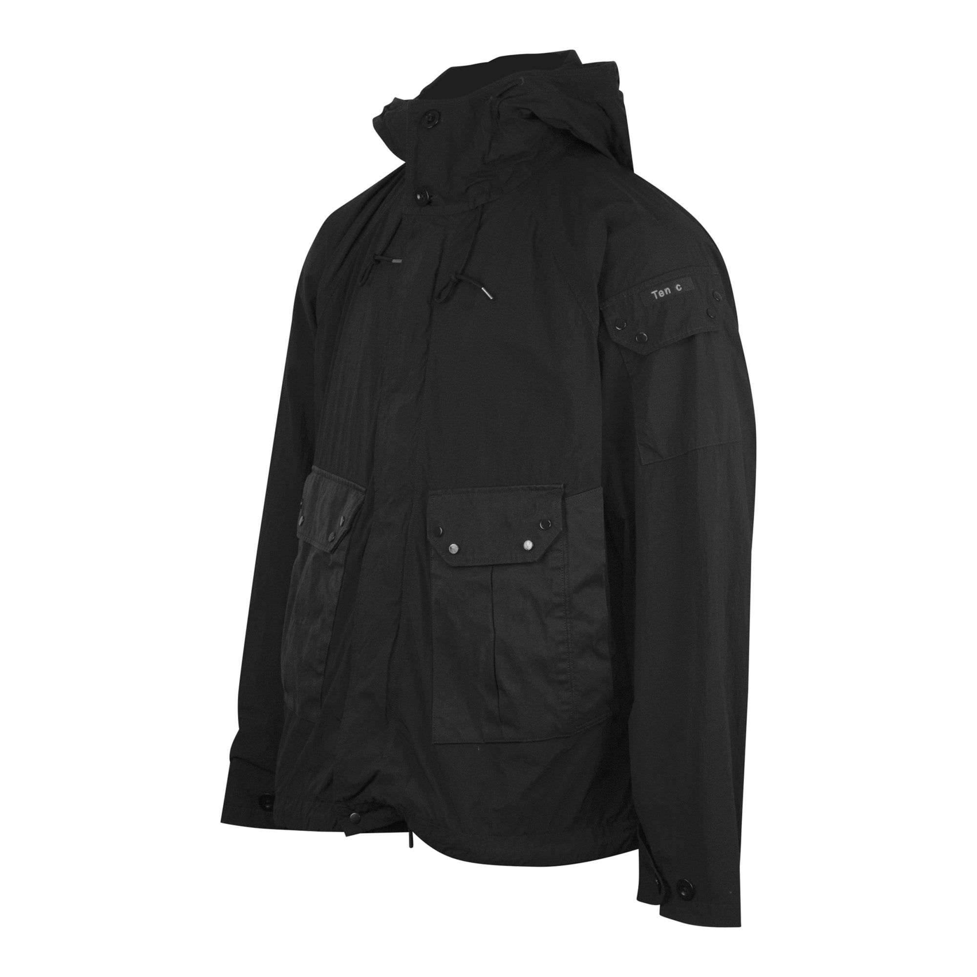Ten-C Mid Layer Anorak Black sold by Roulette product image thumbnail 2