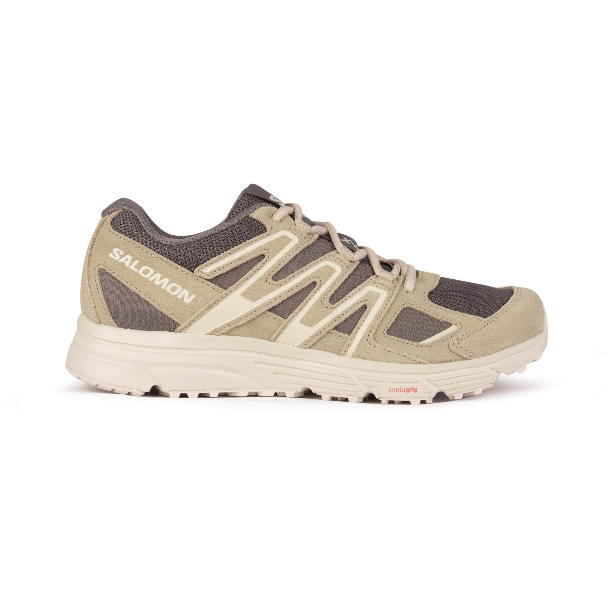 Salomon X Mission 4 Suede Pewter / Moss Grey / Moth sold by Roulette