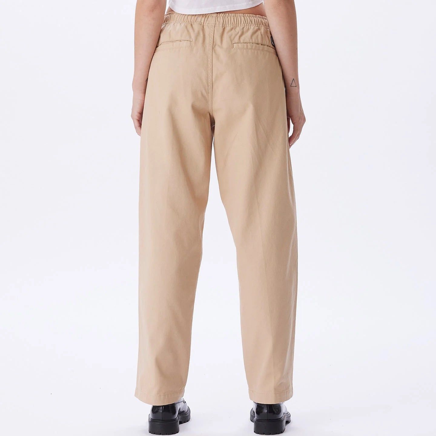 Obey Easy Twill Pant Off White sold by Roulette product image thumbnail 2