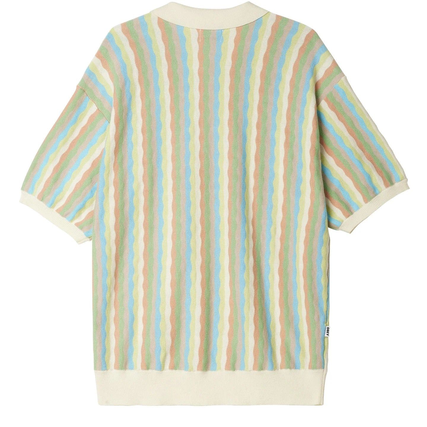 Obey Surface Polo Sweater Unbleached sold by Roulette product image thumbnail 2