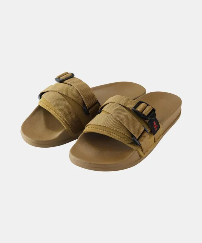 Gramicci Slide Sandals Tan sold by Roulette