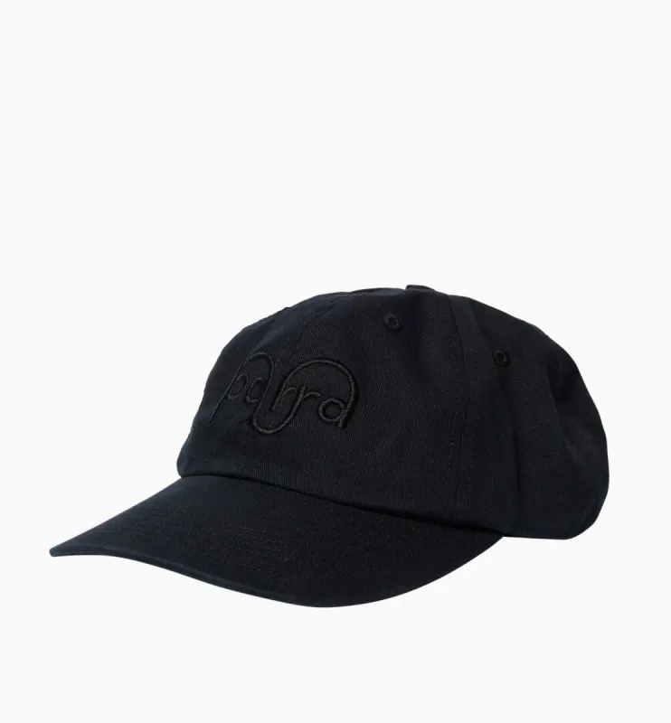 by Parra Originale 6 Panel Hat Black | Parallel