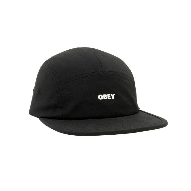 Obey Bold Tech Camp Cap Black sold by Roulette
