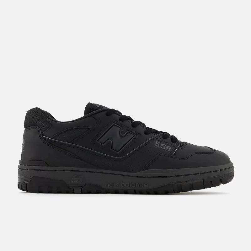 New Balance 550 Triple Black sold by Roulette