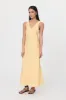 Regina Linen Maxi Dress sold by Rowie the Label