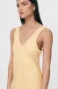 Regina Linen Maxi Dress sold by Rowie the Label