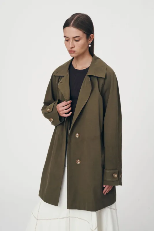 Valentina Trench Jacket sold by Rowie the Label