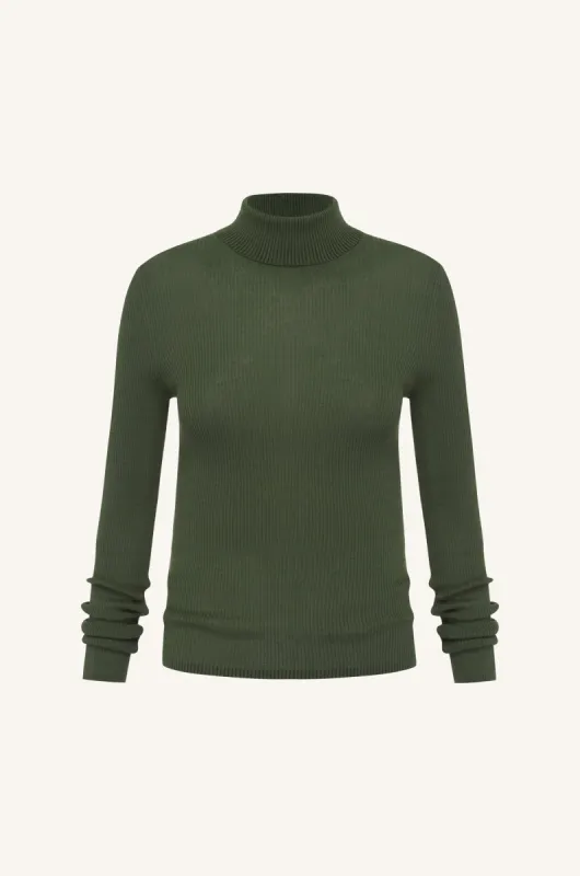 Meg Knit Turtleneck sold by Rowie the Label
