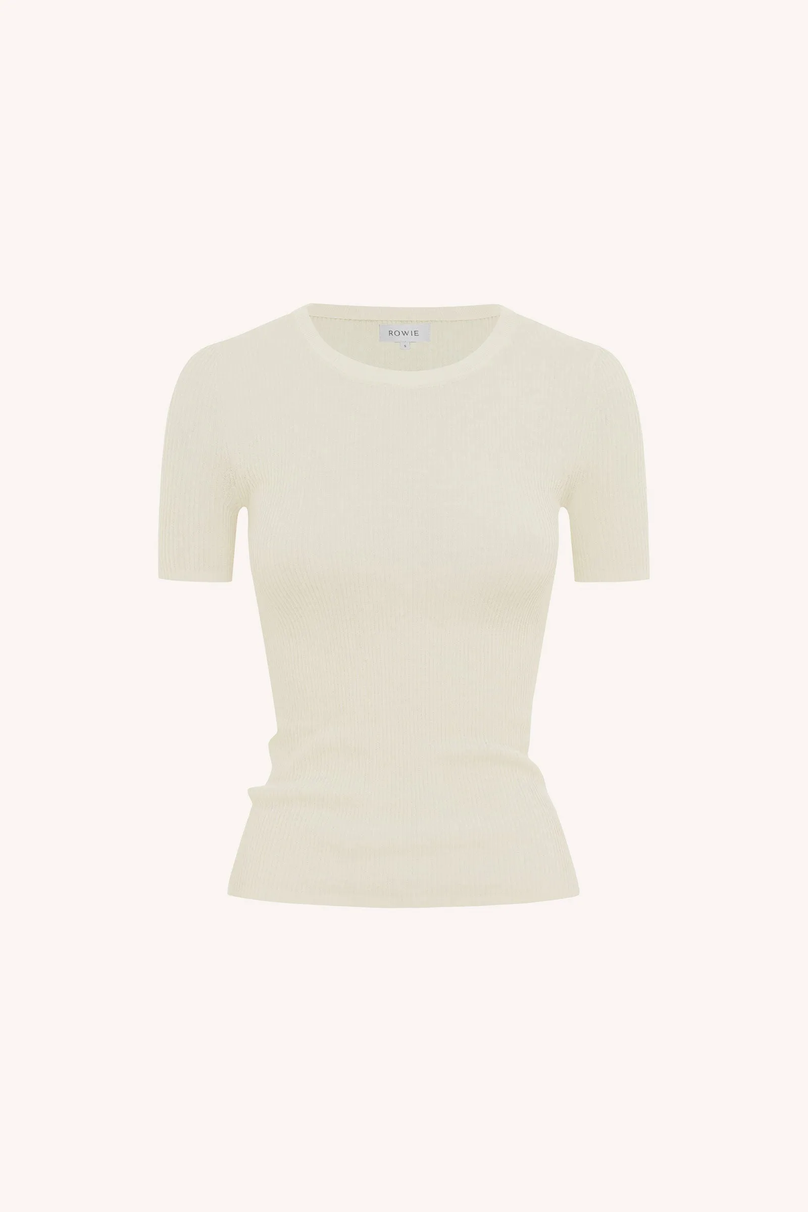 Rib Knit Tee sold by Rowie the Label product image thumbnail 2