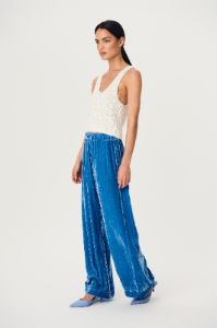 Vera Silk Velvet Pant sold by Rowie the Label