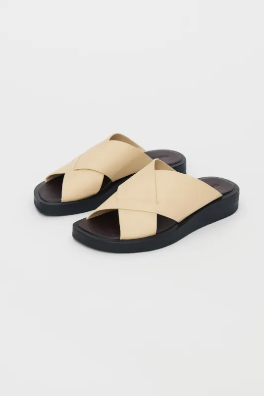 Tali Leather Slide sold by Rowie the Label