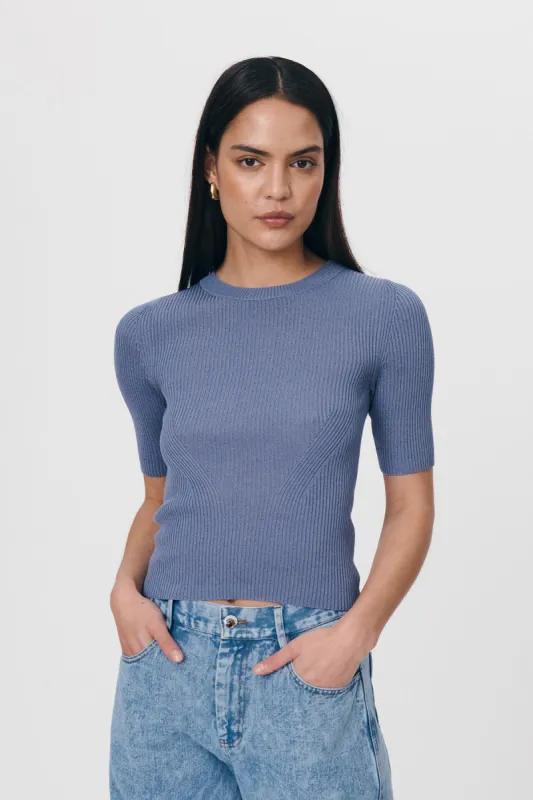 Stanley Knit Tee made by Rowie the Label