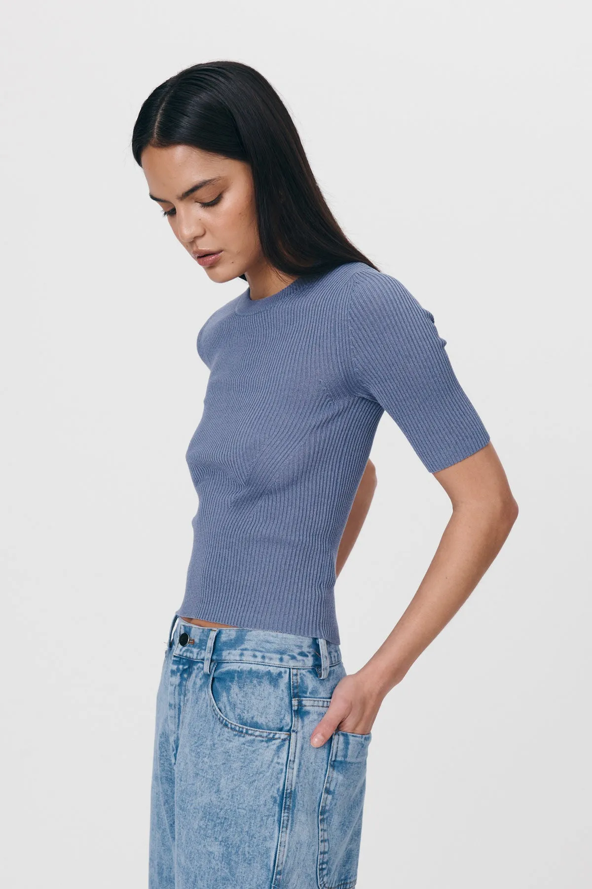 Stanley Knit Tee sold by Rowie the Label product image thumbnail 3