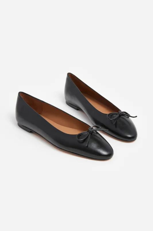 Bodil Leather Ballet Flat sold by Rowie the Label