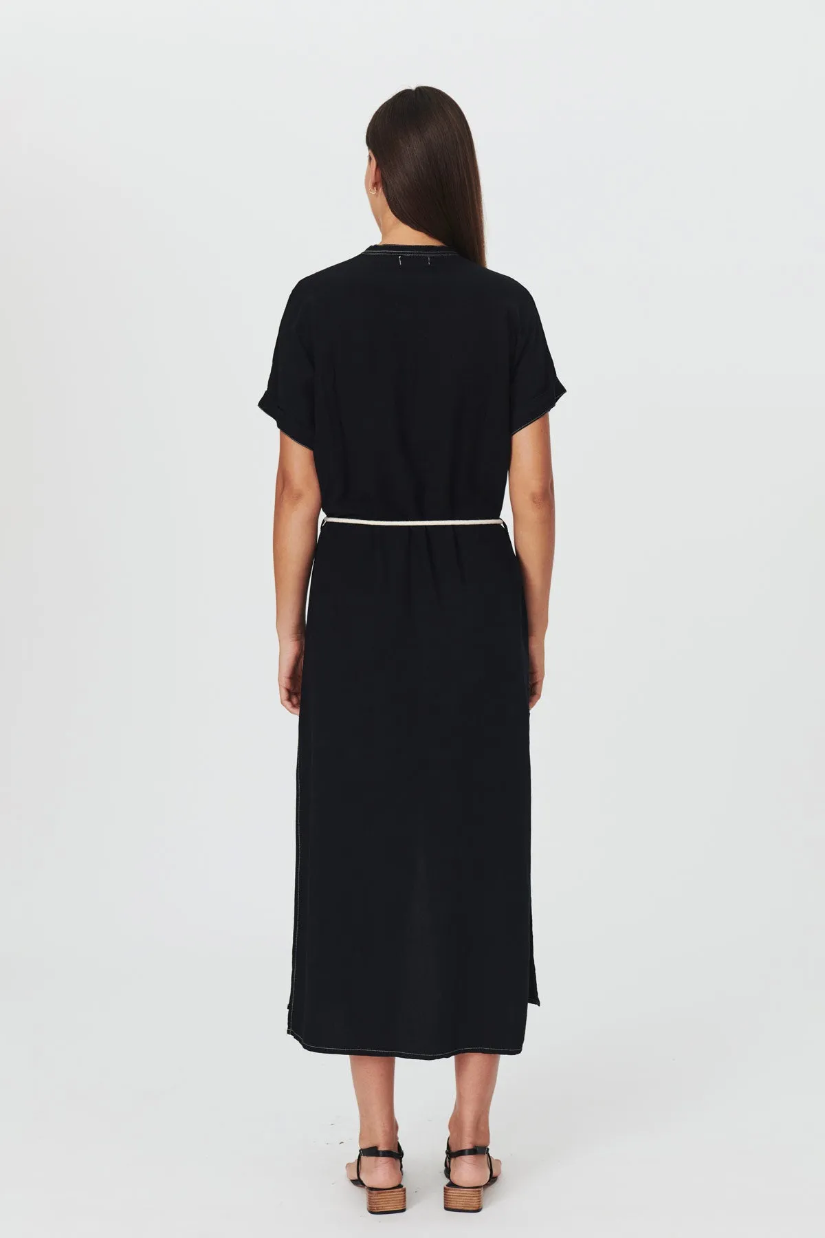 Aska Midi Shirt Dress sold by Rowie the Label product image thumbnail 4