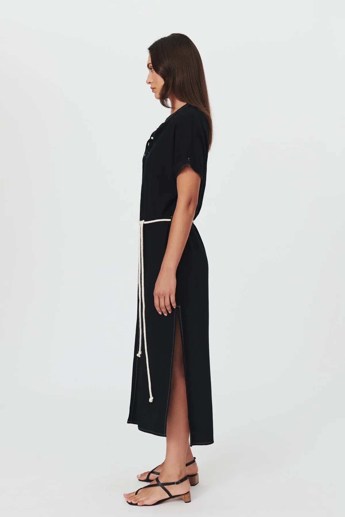Aska Midi Shirt Dress sold by Rowie the Label product image thumbnail 2