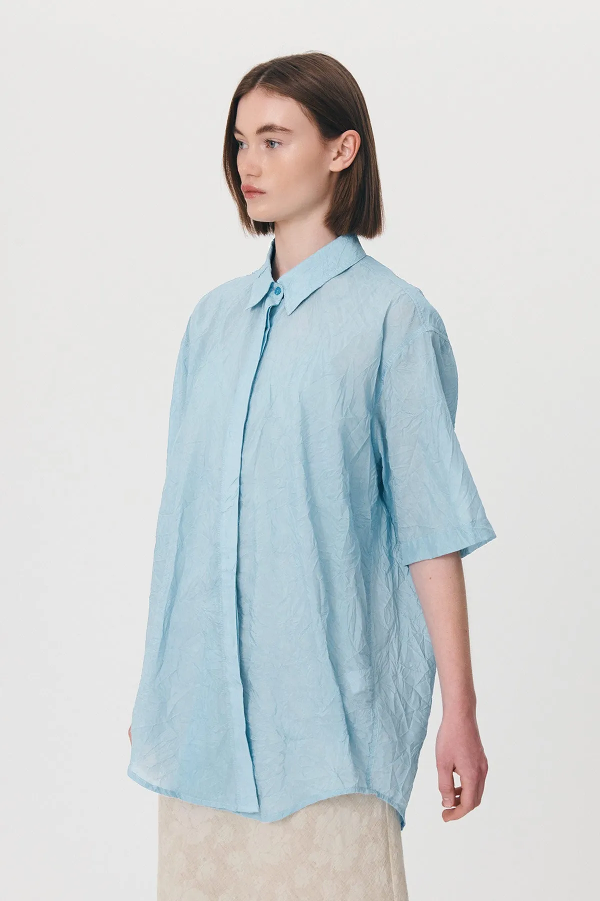 Faye Silk Shirt sold by Rowie the Label product image thumbnail 4