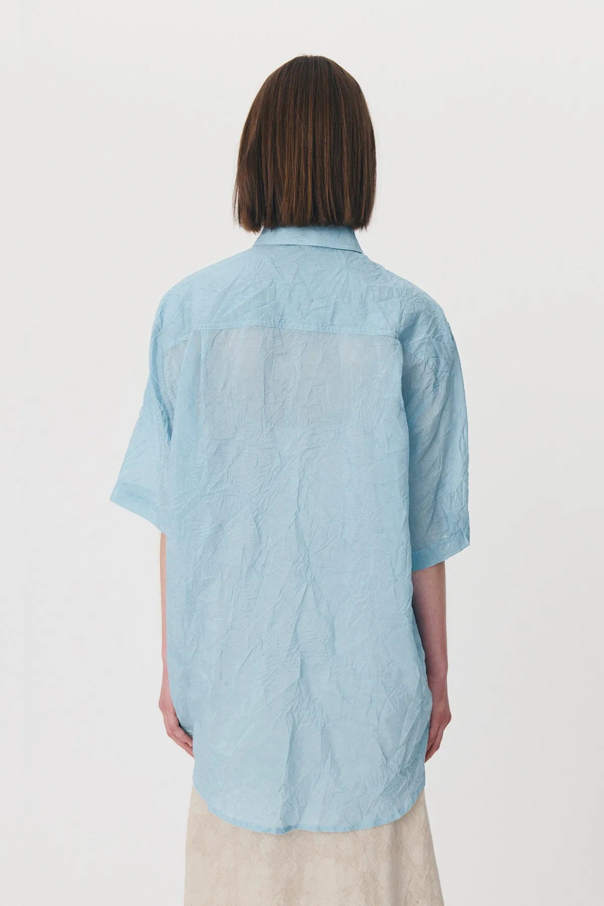 Faye Silk Shirt sold by Rowie the Label product image thumbnail 5