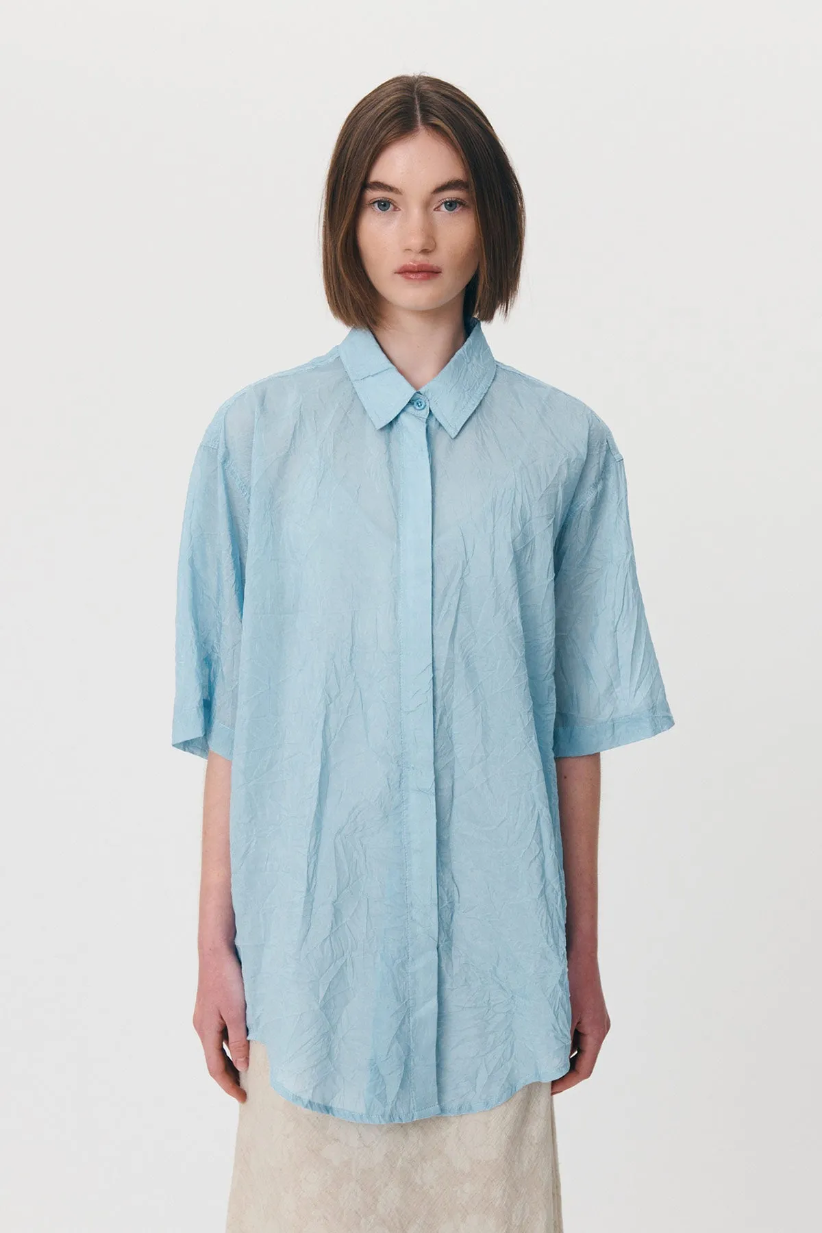 Faye Silk Shirt sold by Rowie the Label product image thumbnail 3