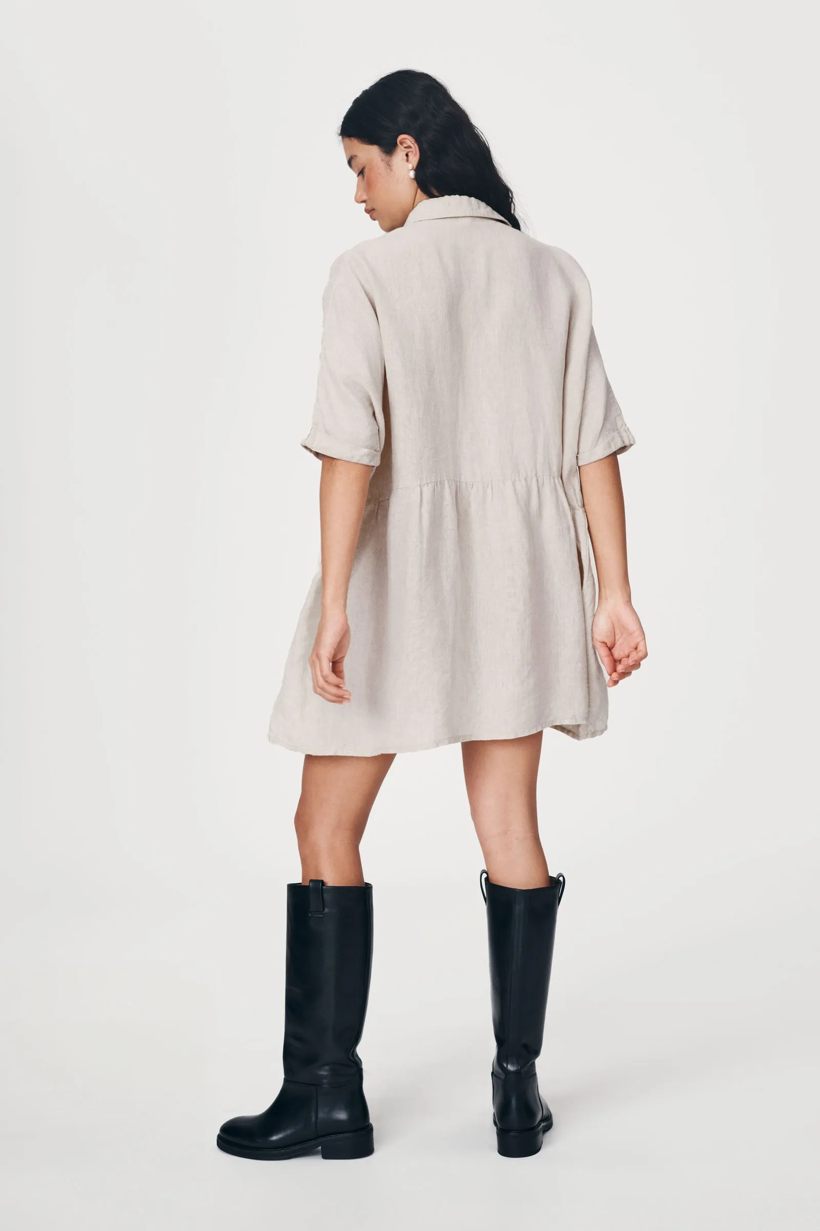 Bailey Linen Dress sold by Rowie the Label product image thumbnail 4