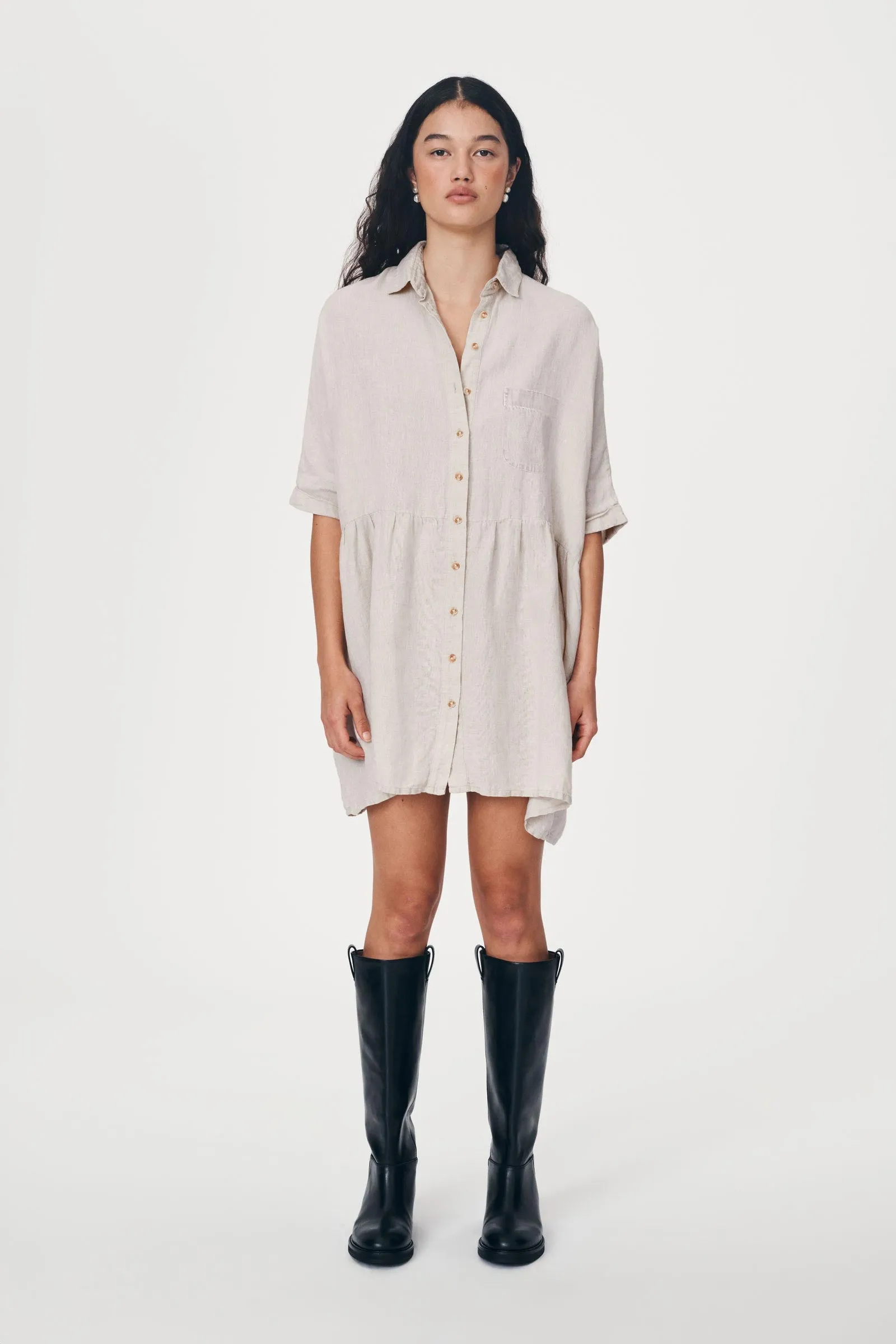 Bailey Linen Dress sold by Rowie the Label product image thumbnail 2