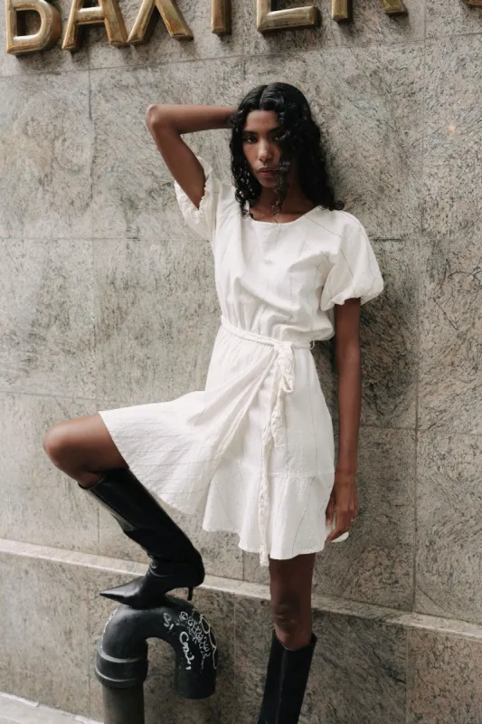 Dara Stripe Mini Dress sold by Rowie the Label