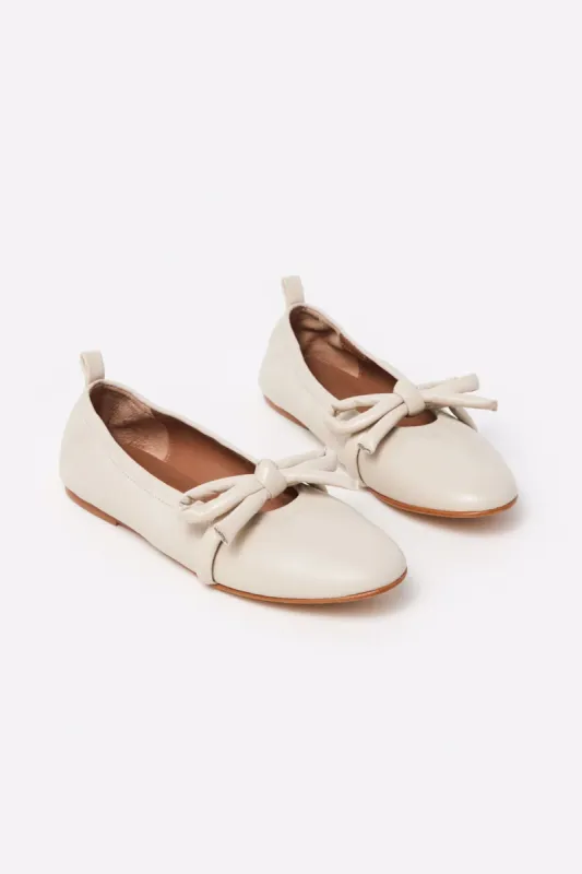 Polly Leather Ballet Flat sold by Rowie the Label