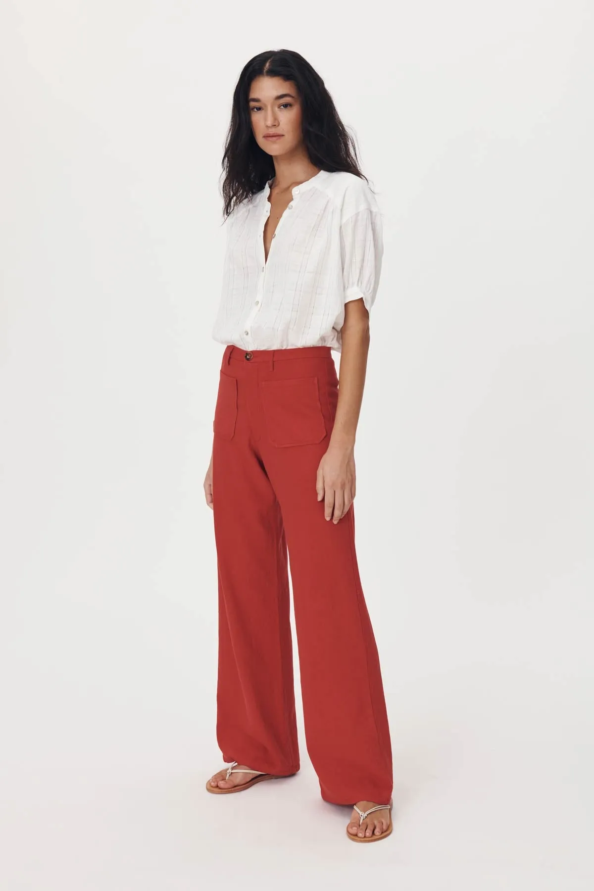 Paige Linen Pants sold by Rowie the Label product image thumbnail 3
