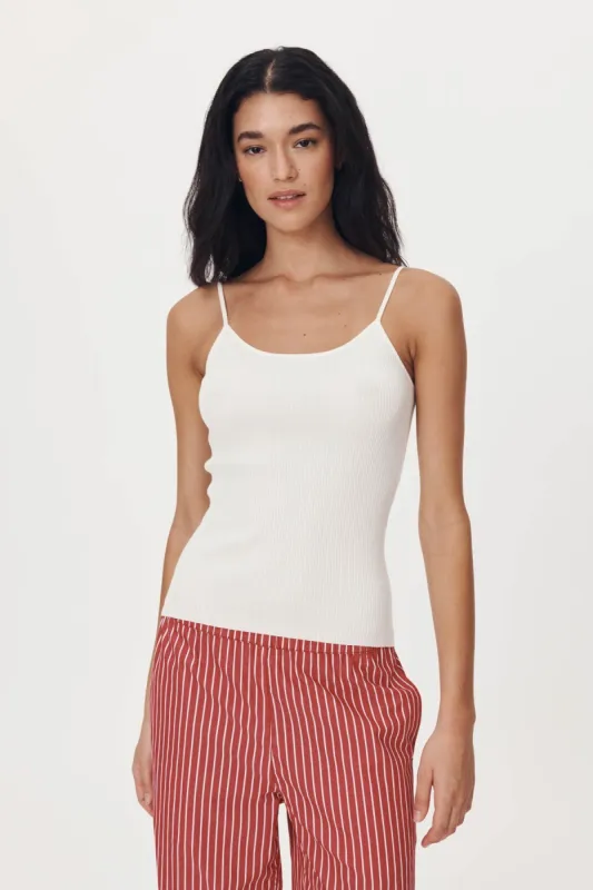 Ruby Rib Knit Singlet sold by Rowie the Label