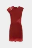 Lily Silk Lace Mini Dress sold by Rowie the Label