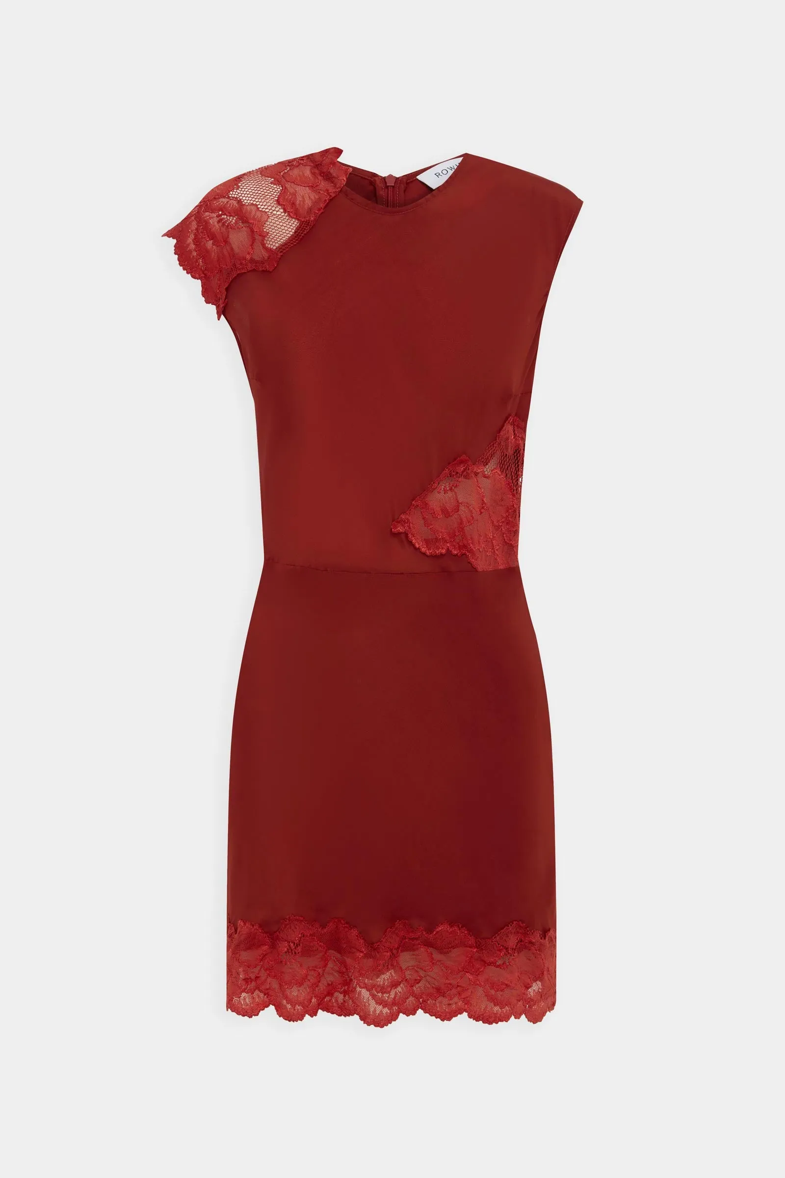 Lily Silk Lace Mini Dress sold by Rowie the Label product image thumbnail 2
