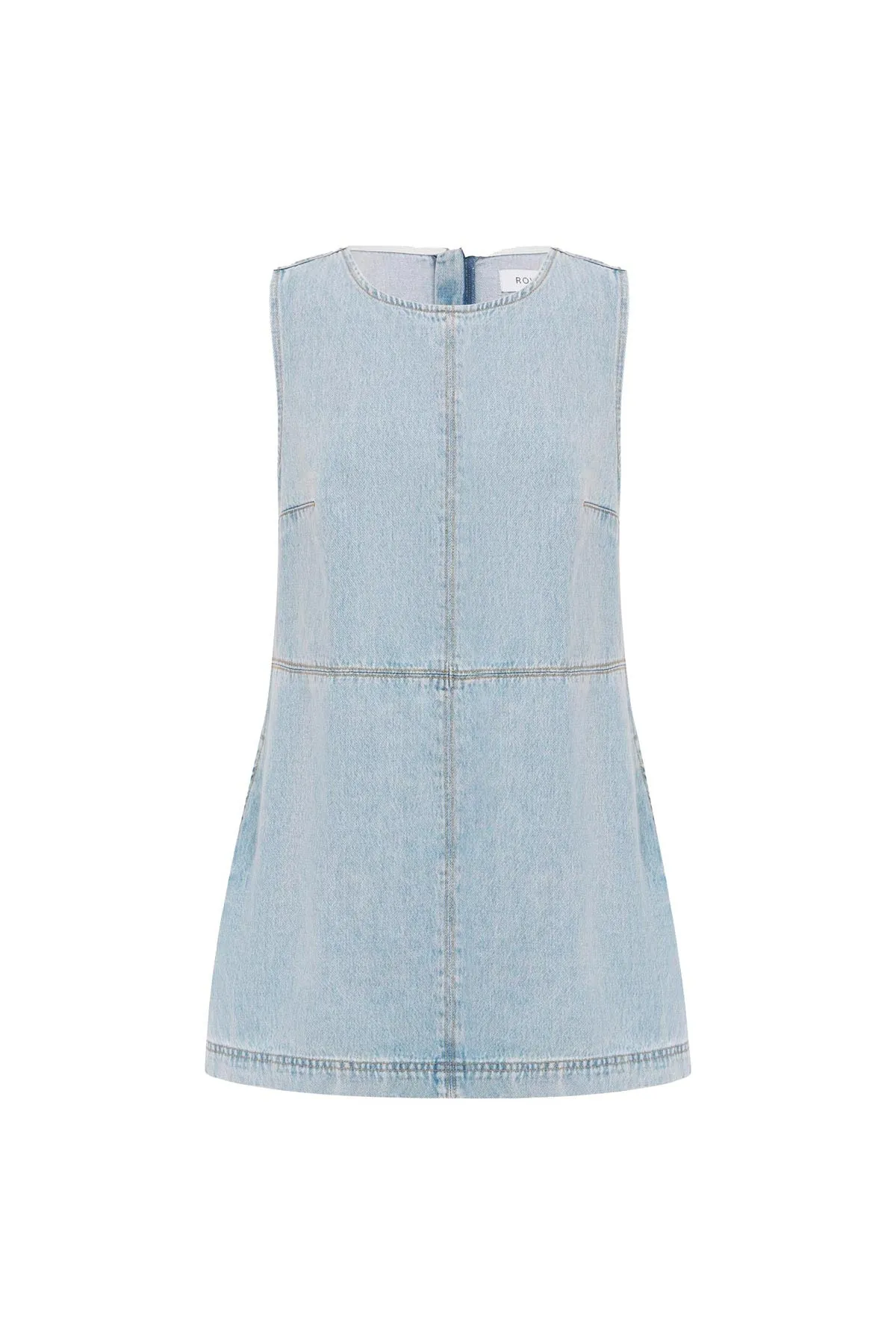 Jean Denim Mini Dress sold by Rowie the Label product image thumbnail 2