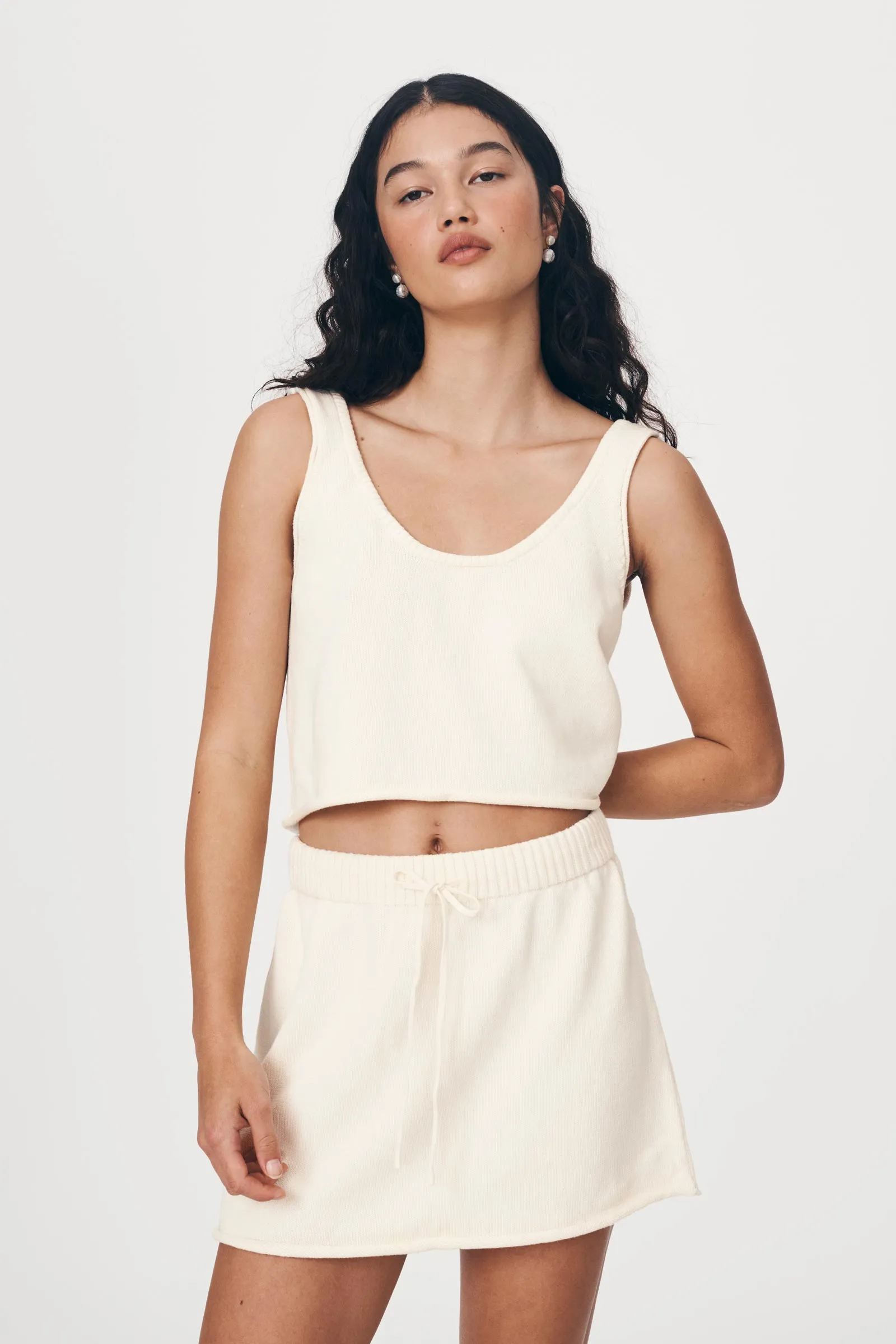 Alma Knit Mini Skirt sold by Rowie the Label product image thumbnail 4