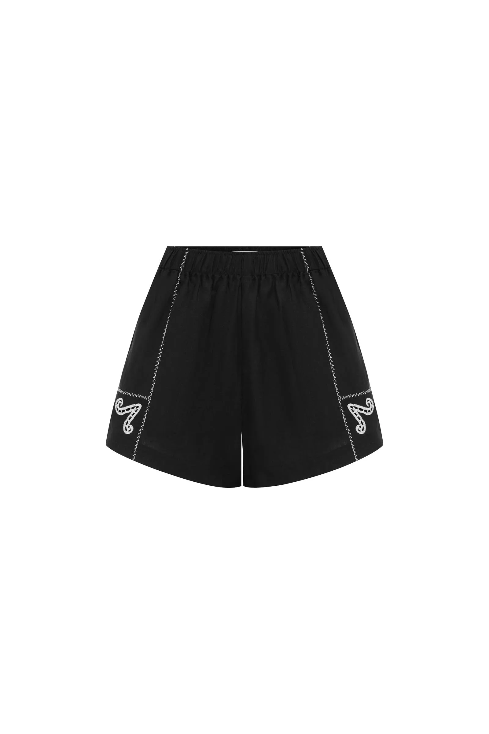 Aries Linen Shorts sold by Rowie the Label product image thumbnail 2