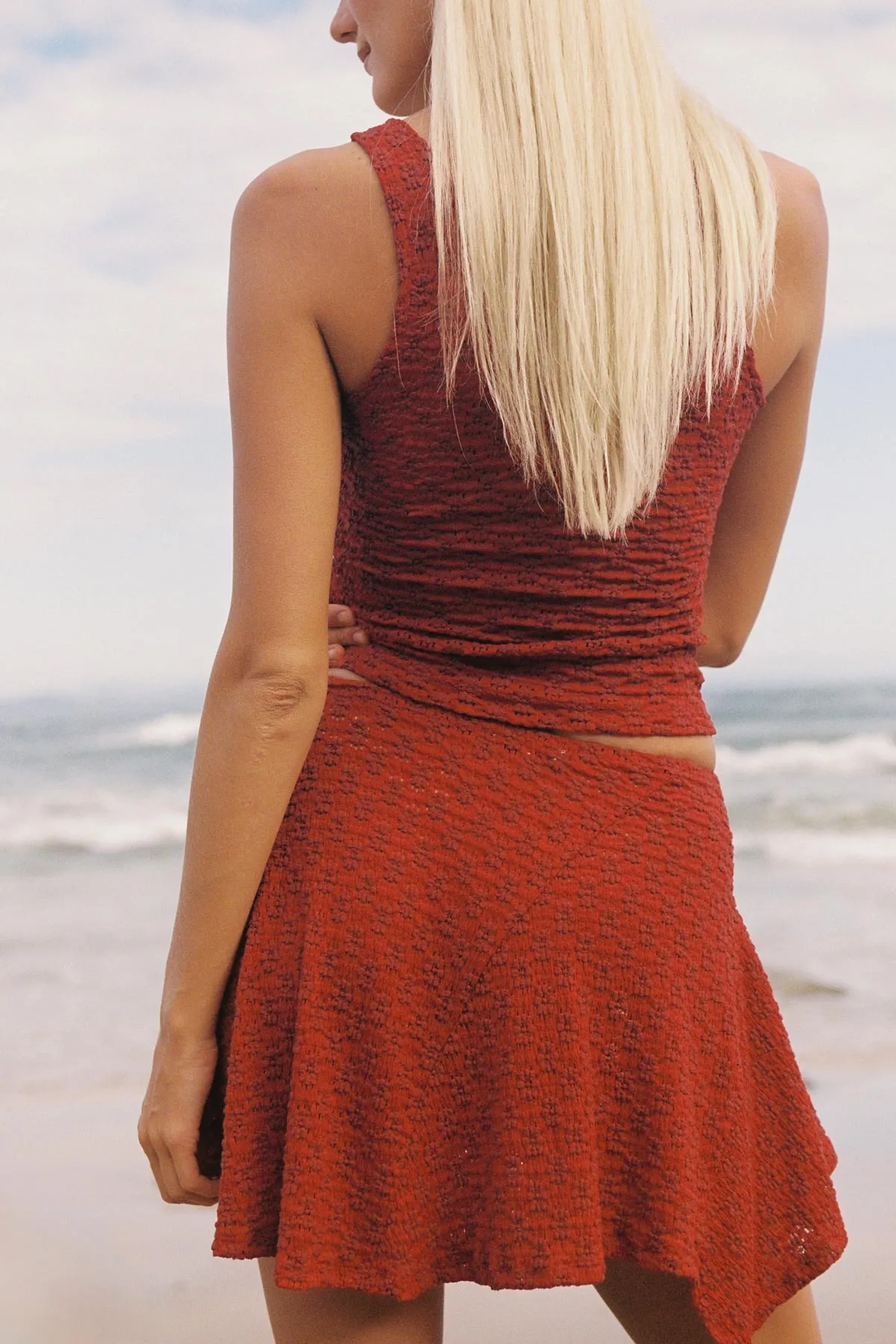 Charli Daisy Lace Mini Skirt sold by Rowie the Label product image thumbnail 4