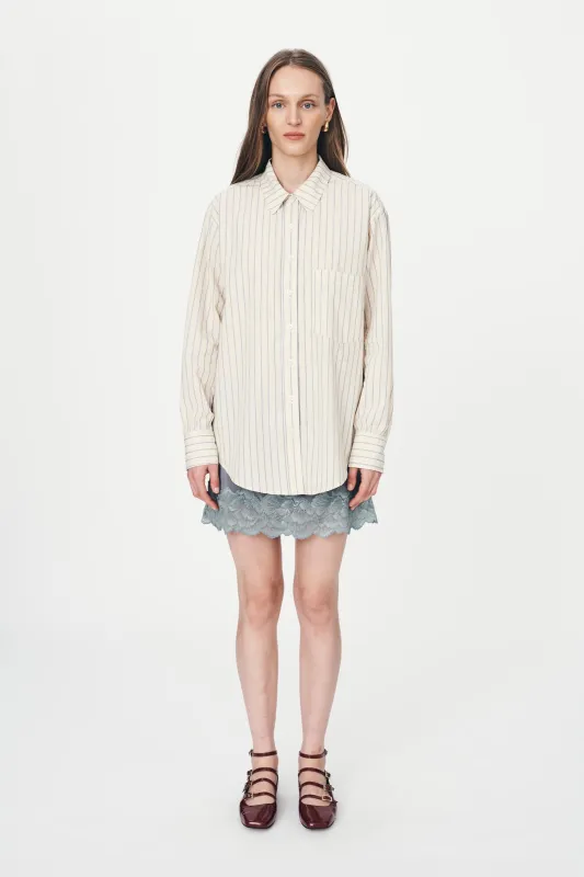 Ramona Stripe Long Sleeve Shirt sold by Rowie the Label