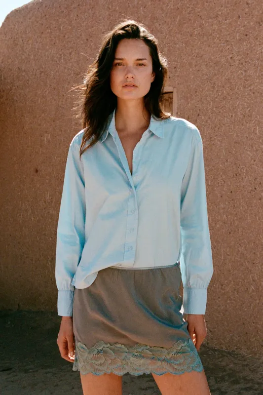 Nola Organic Long Sleeve Shirt sold by Rowie the Label