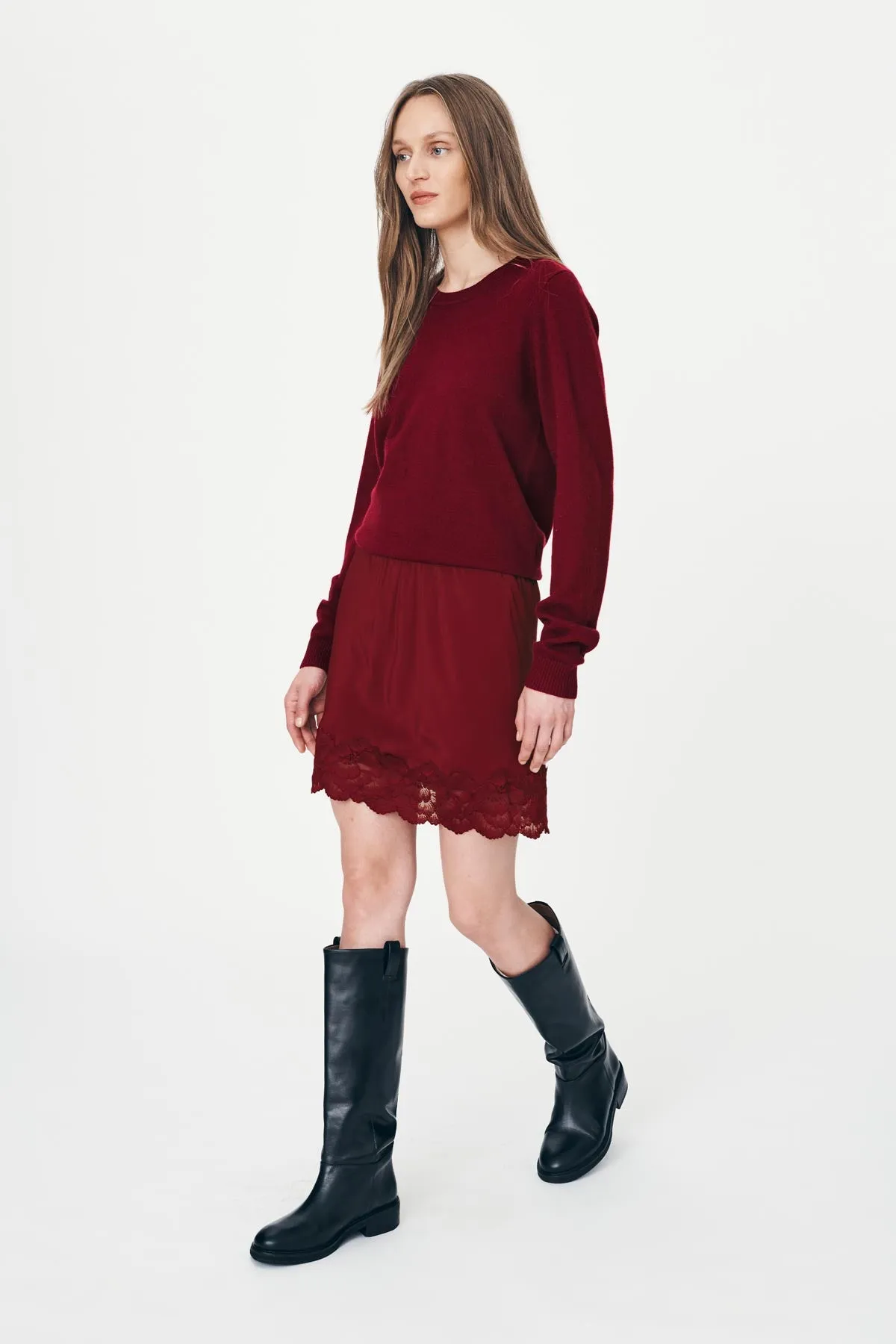 Marina Silk Mini Skirt sold by Rowie the Label product image thumbnail 4