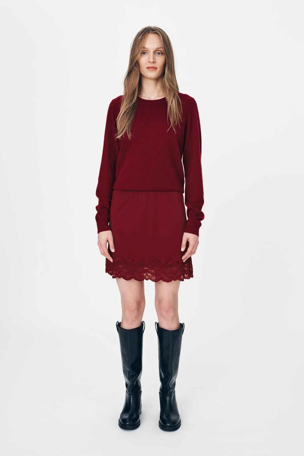 Marina Silk Mini Skirt sold by Rowie the Label product image thumbnail 3